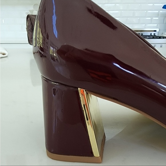 Zara burgundy shoes size 38 - Picture 5 of 7